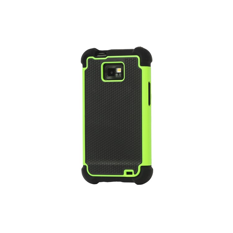 Silicone and Plastic Hybrid Case for Samsung Galaxy S2 / II I9100