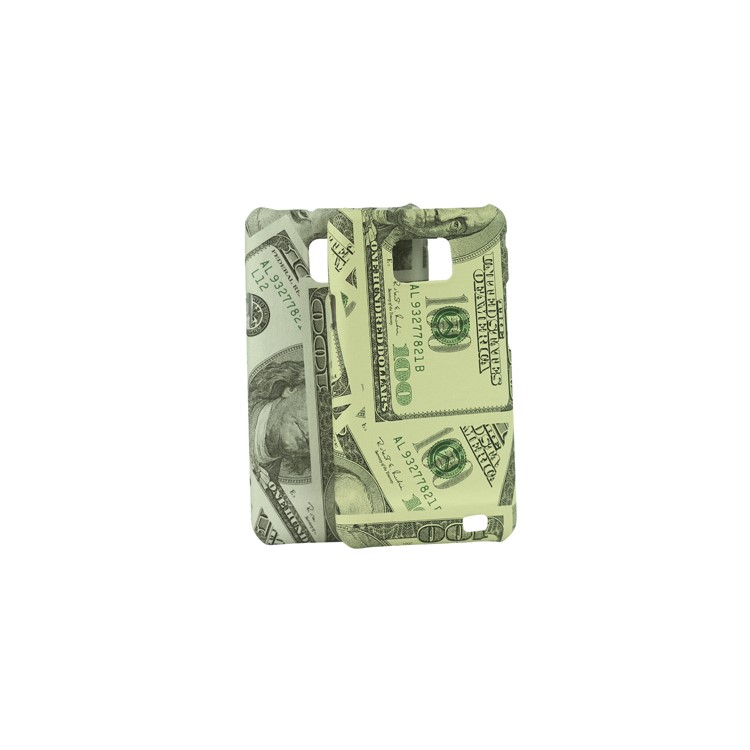 Samsung i9100 Galaxy S II Hard Plastic Case with U.S. dollar Pattern