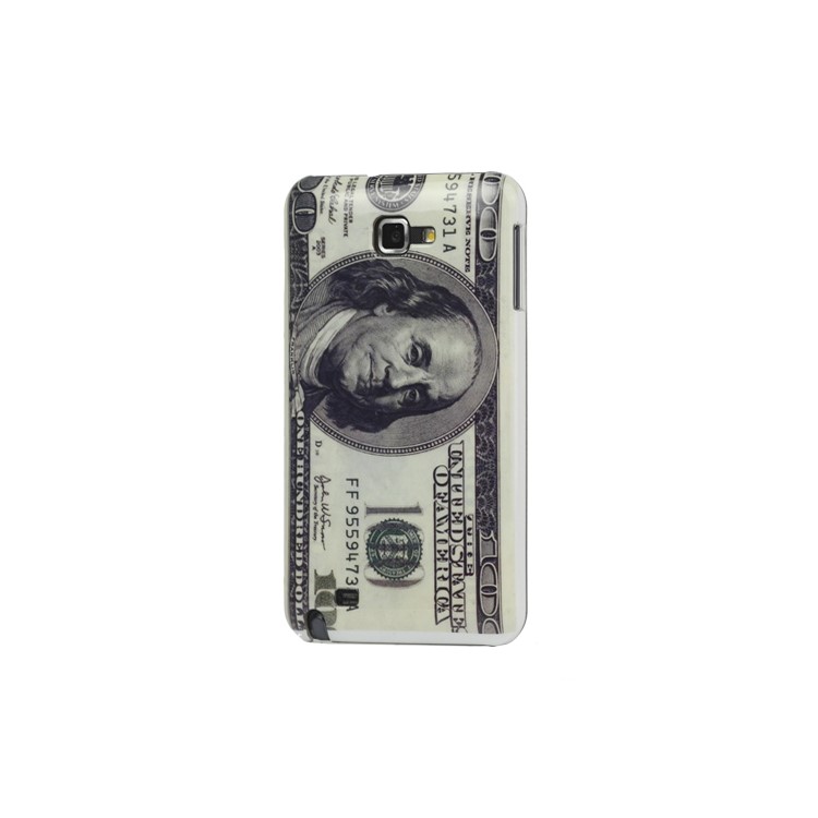 Hundred Dollar Hard Plastic Case for Samsung Galaxy Note I9220 GT-N7000 I717