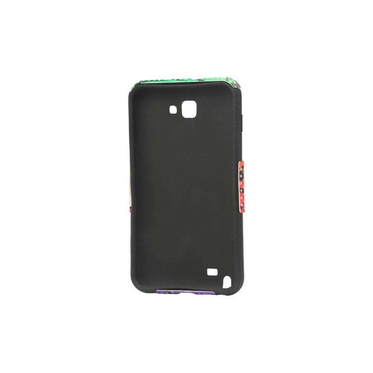 Snap-on Colorized Zebra Commuter Cover for Samsung Galaxy Note I9220 GT-N7000 I717