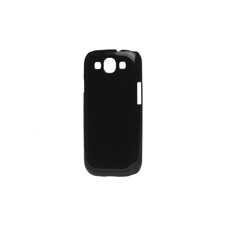 Clear Crystal Case for Samsung Galaxy S 3 / III I9300 I747 L710 T999 I535 R530 - Black