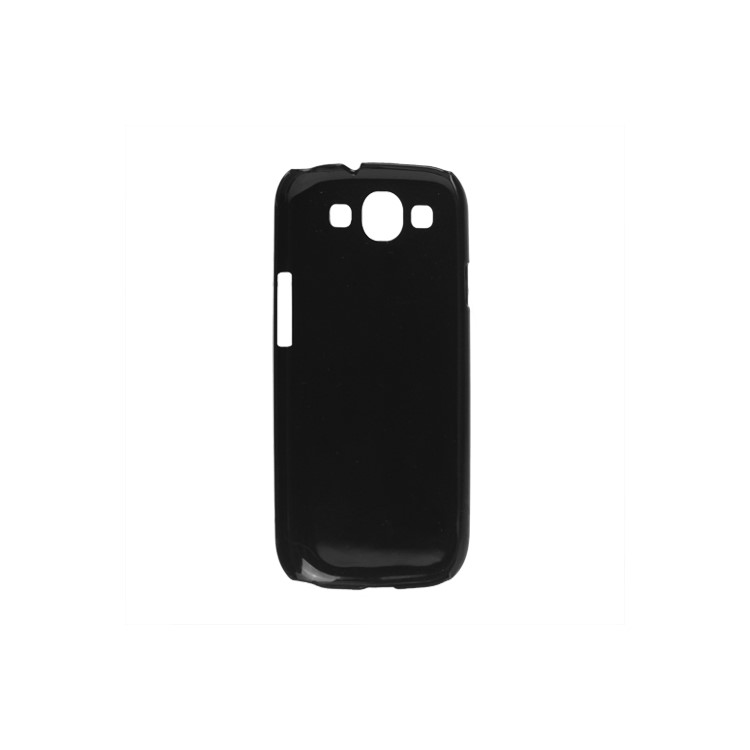 Clear Crystal Case for Samsung Galaxy S 3 / III I9300 I747 L710 T999 I535 R530 - Black