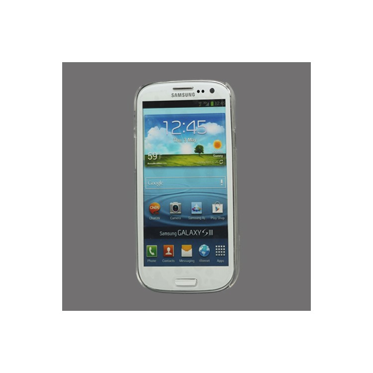 Clear Crystal Case for Samsung Galaxy S 3 / III I9300 I747 L710 T999 I535 R530 - Transparent