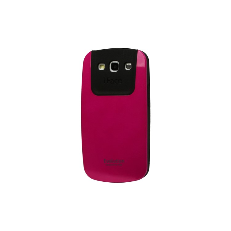 Premium iFace Shock-Absorbing Hybrid Case for Samsung Galaxy S 3 / III I9300 I747 L710 T999 I535 R530 - Rose
