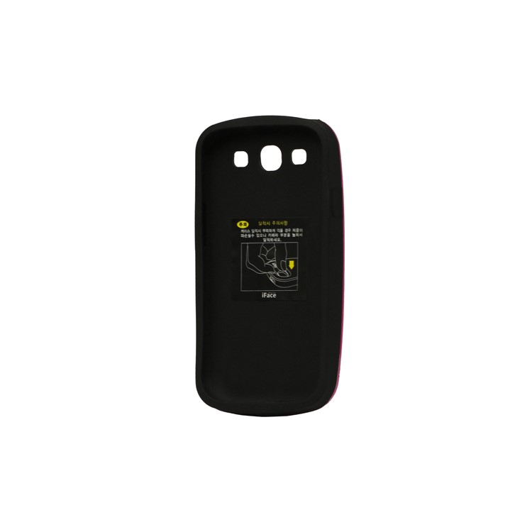 Premium iFace Shock-Absorbing Hybrid Case for Samsung Galaxy S 3 / III I9300 I747 L710 T999 I535 R530 - Rose