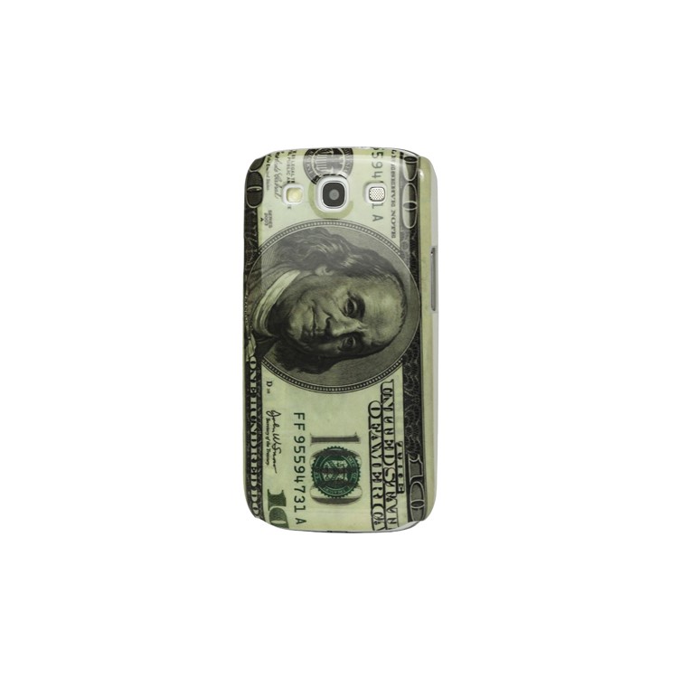 US Dollar Hard Plastic Case for Samsung Galaxy S 3 / III I9300 I747 L710 T999 I535 R530