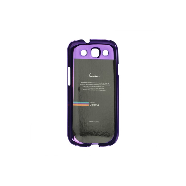 Eileen Swan Diamante Case for Samsung Galaxy S 3 / III I9300 I747 L710 T999 I535 R530 - Purple Violet