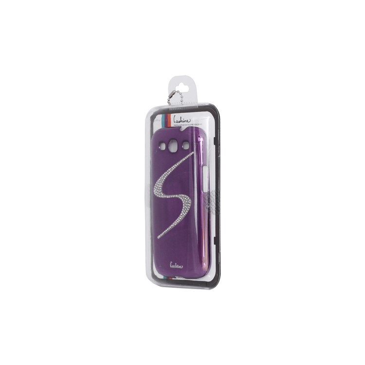 Eileen S-Lime Series Samsung Galaxy S 3 / III I9300 I747 L710 T999 I535 R530 Swarovski Case - Purple Violet