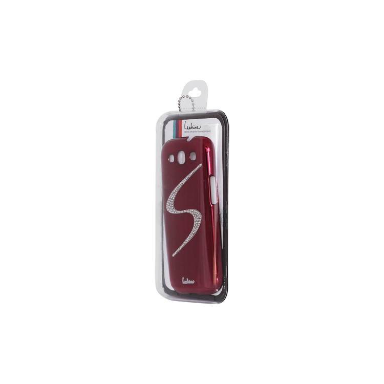 Eileen S-Lime Series Samsung Galaxy S 3 / III I9300 I747 L710 T999 I535 R530 Swarovski Case - Wine Red