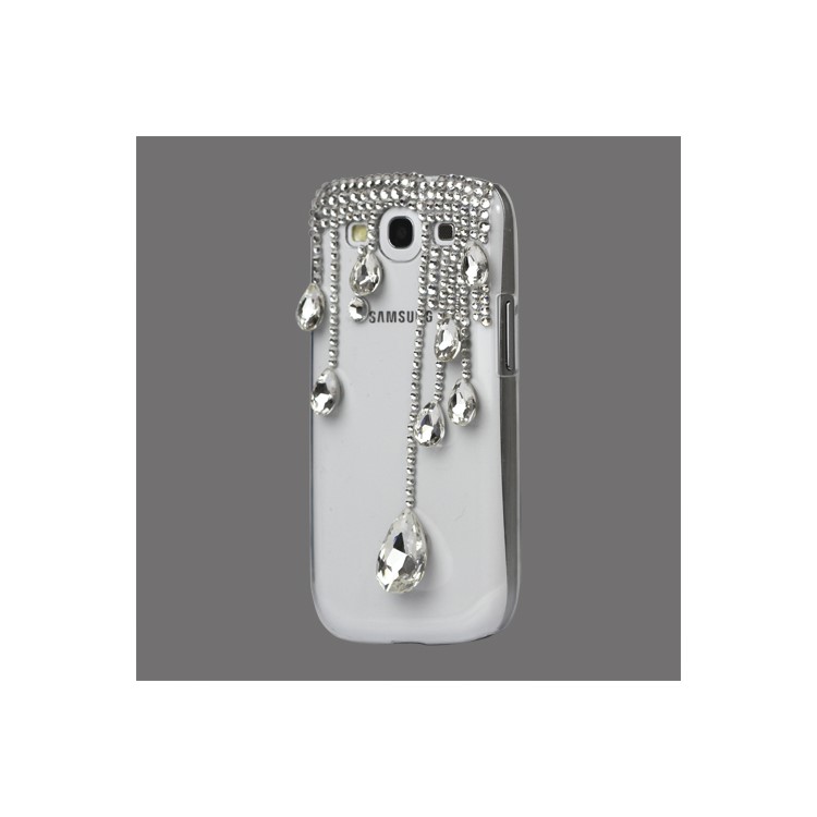Bead Curtains Rhinestone Case Cover for Samsung Galaxy S 3 / III I9300 I747 L710 T999 I535 R530
