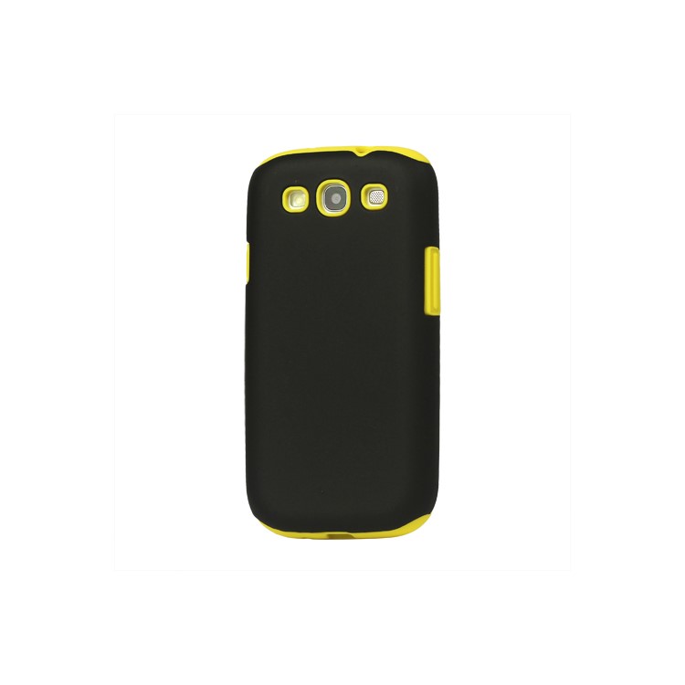 Detachable Silicone & Plastic Hybrid Case for Samsung Galaxy S 3 / III I9300 I747 L710 T999 I535 R530