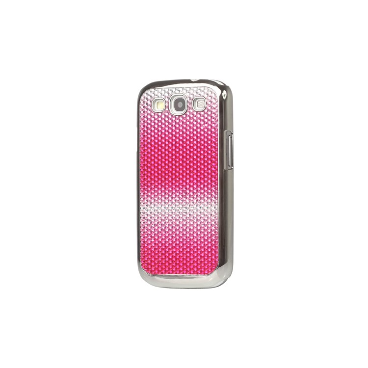 Rose Shade Rhinestone Bling Diamante Case for Samsung I9300 Galaxy S 3 / III (Tailor made)