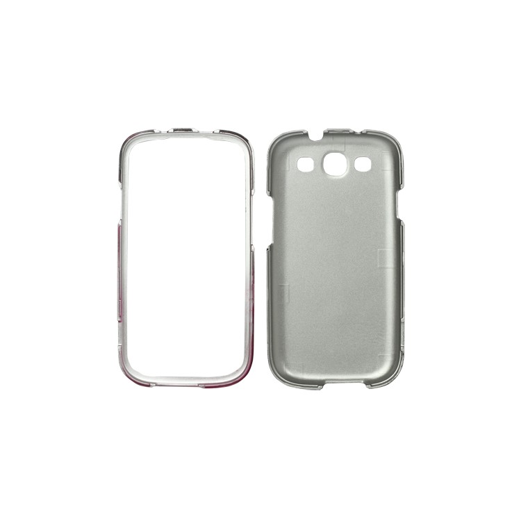 Big Heart Snap on Hard Cover for Samsung Galaxy S 3 / III I9300 I747 L710 T999 I535 R530