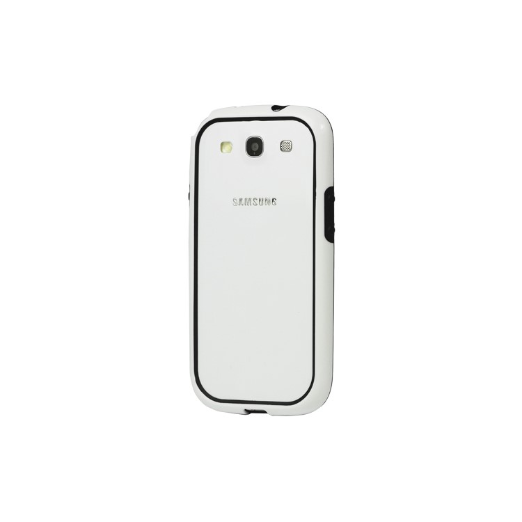 Plastic & TPU Hybrid Bumper Case for Samsung Galaxy S 3 / III I9300 I747 L710 T999 I535 R530