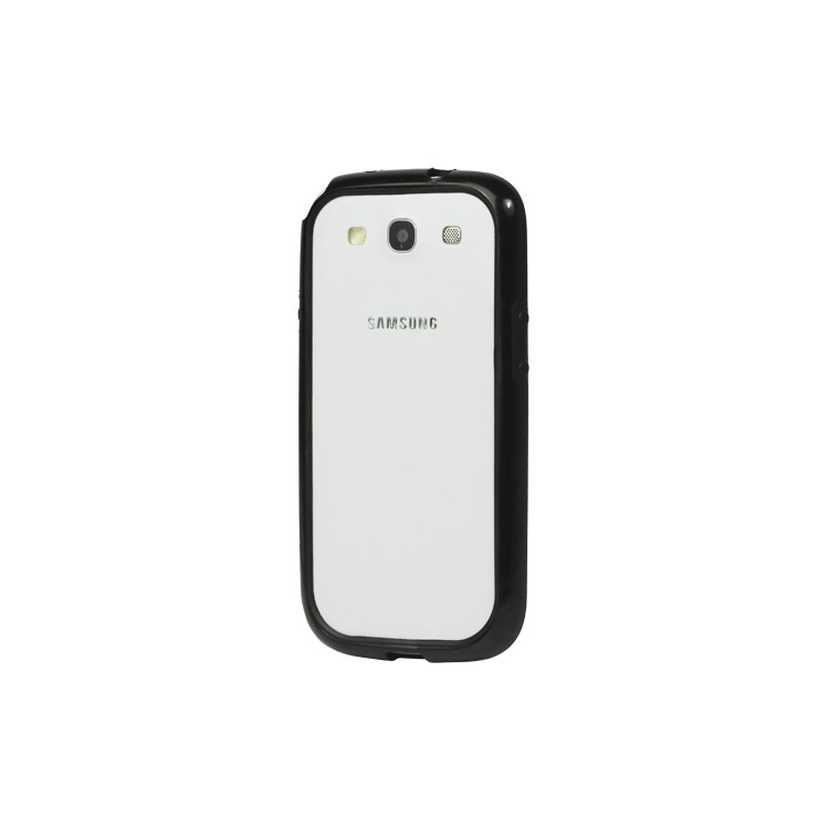 Plastic & TPU Hybrid Bumper Case for Samsung Galaxy S 3 / III I9300 I747 L710 T999 I535 R530