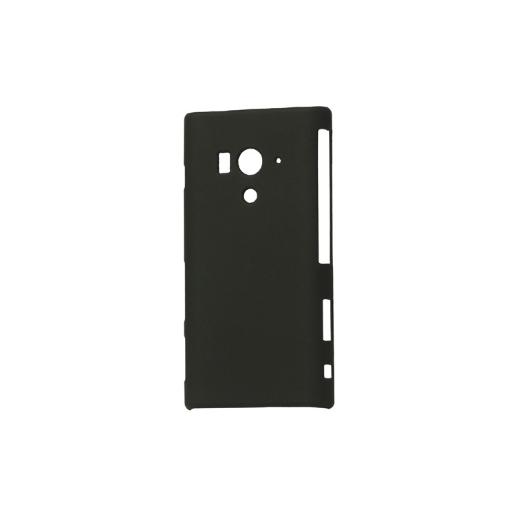 Rubberized Plastic Hard Case for Sony Xperia acro S LT26w