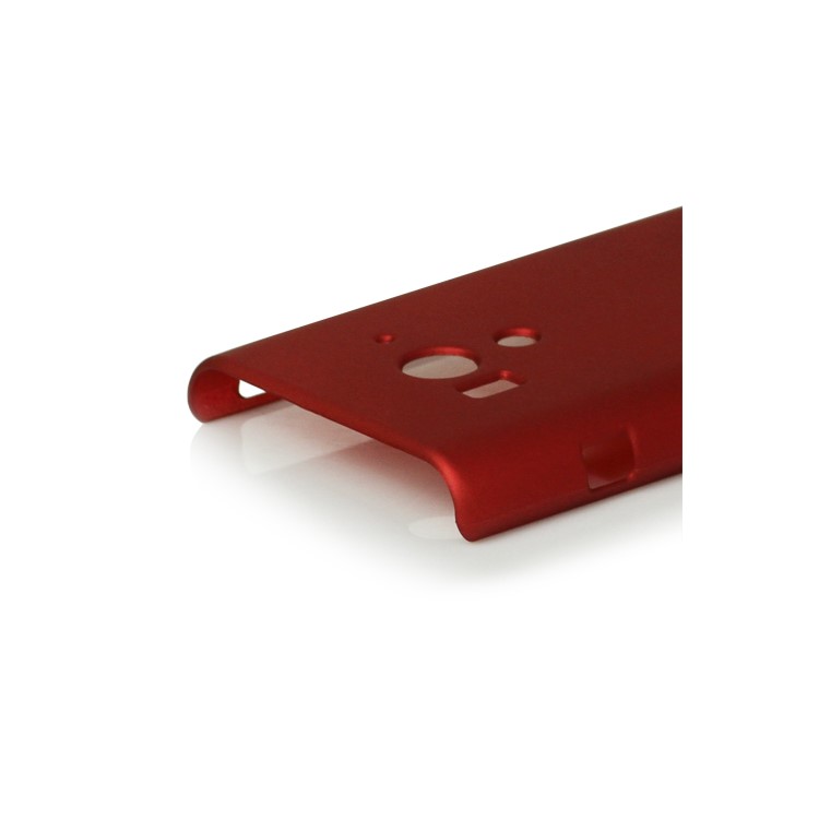Rubberized Plastic Hard Case for Sony Xperia acro S LT26w