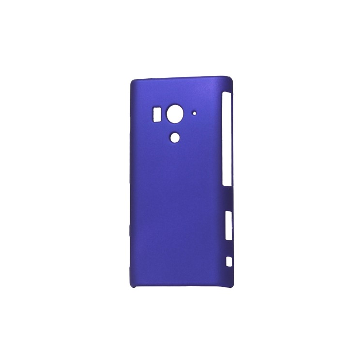 Rubberized Plastic Hard Case for Sony Xperia acro S LT26w