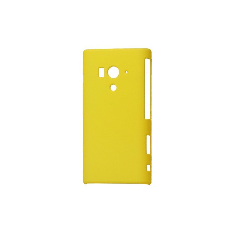 Rubberized Plastic Hard Case for Sony Xperia acro S LT26w