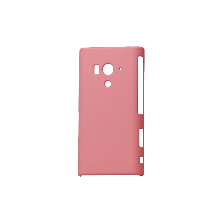 Rubberized Plastic Hard Case for Sony Xperia acro S LT26w