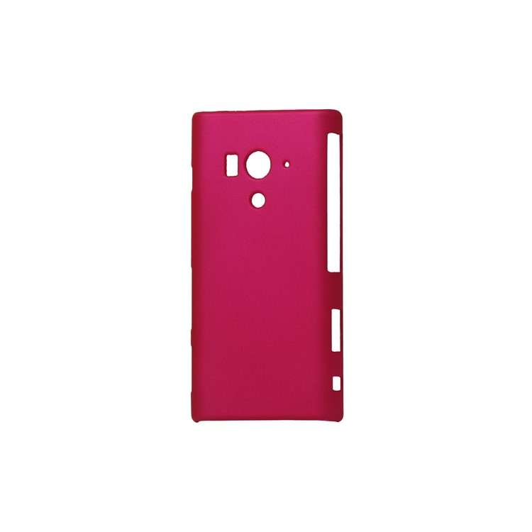 Rubberized Plastic Hard Case for Sony Xperia acro S LT26w