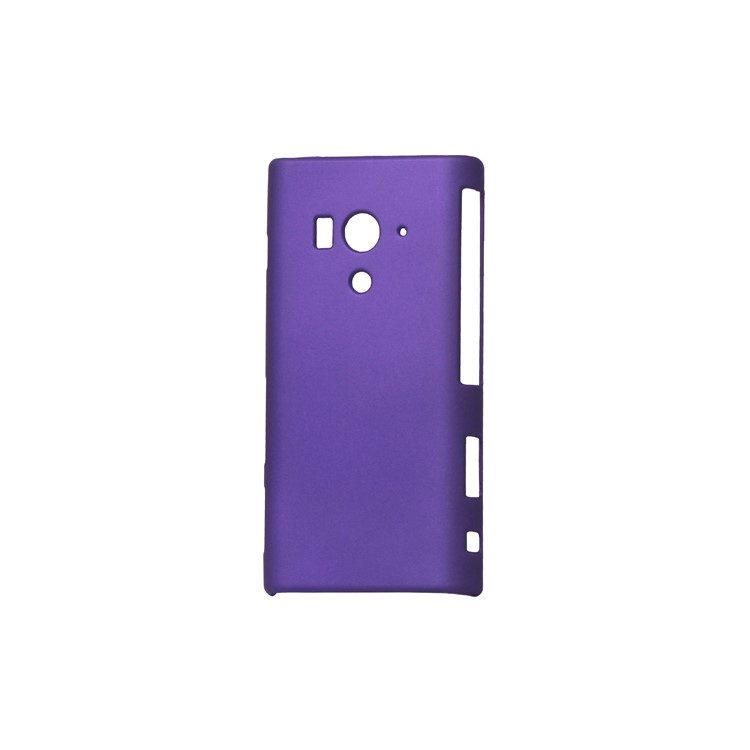 Rubberized Plastic Hard Case for Sony Xperia acro S LT26w