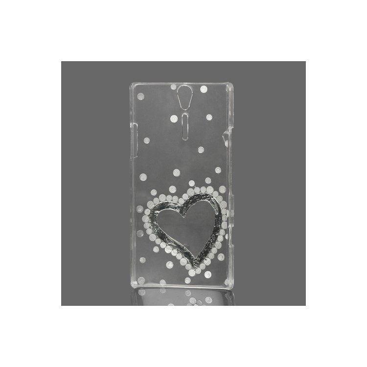 Heart Diamond Crystal Case for Sony Xperia S LT26i LT26a / Nozomi