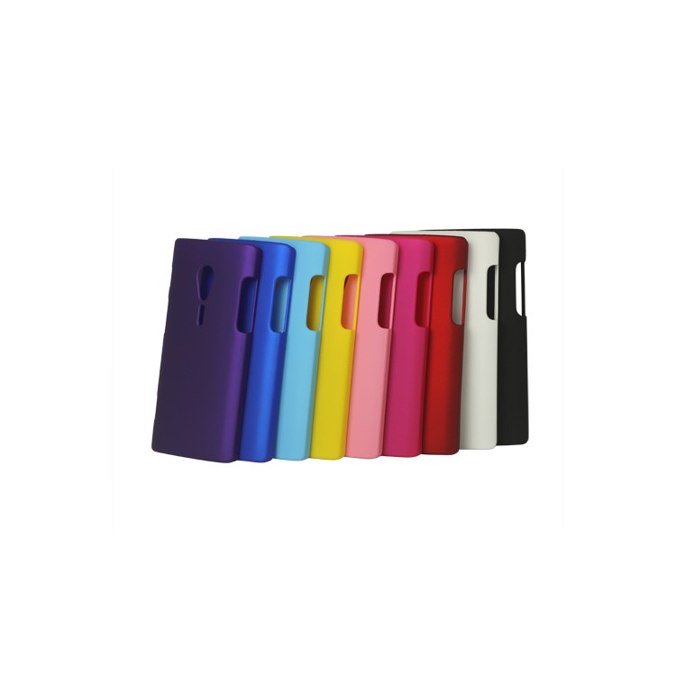 Rubberized Plastic Hard Case for Sony Xperia Ion LT28i LT28at