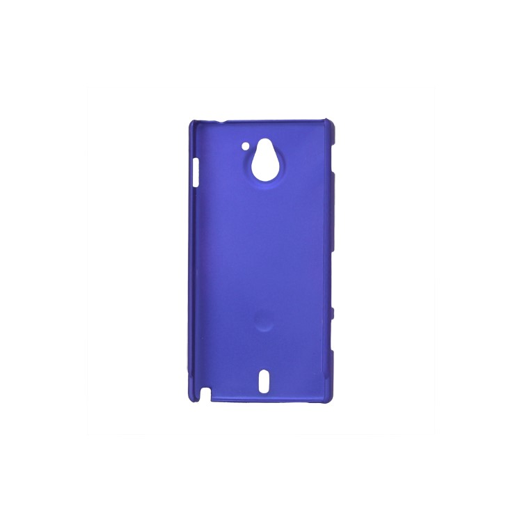 Rubberized Frosted Hard Case for Sony Xperia Sola MT27i Pepper