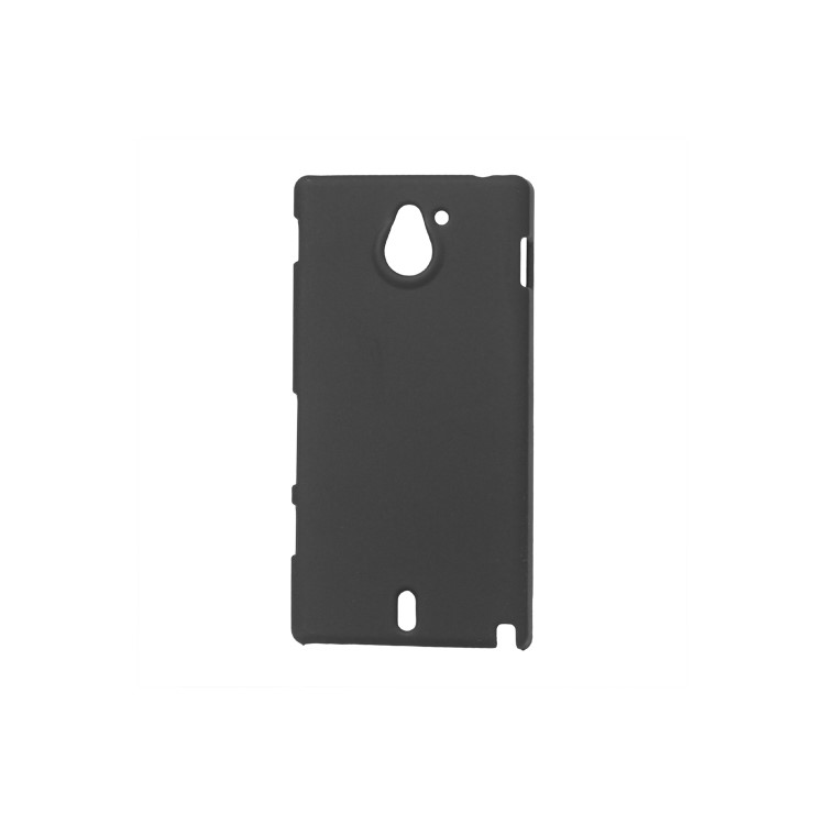 Rubberized Frosted Hard Case for Sony Xperia Sola MT27i Pepper