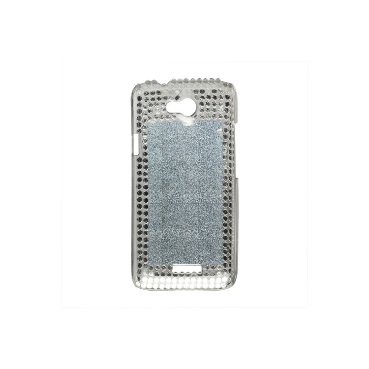 Union Jack Flag Rhinestone Hard Case for HTC One X S720e / One XL / One X Plus