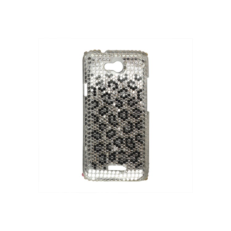 Leopard Bling Rhinestone Hard Case for HTC One X S720e / One XL / One X Plus