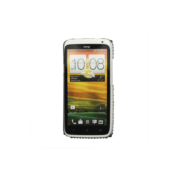Butterfly Diamond Hard Case Cover for HTC One X S720e / One XL / One X Plus