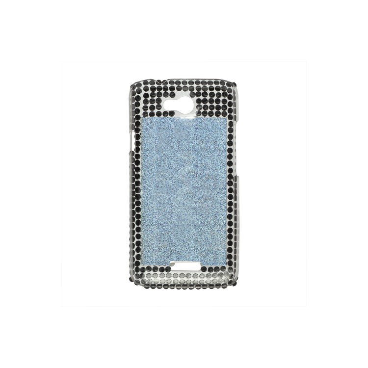 Butterfly Diamond Hard Case Cover for HTC One X S720e / One XL / One X Plus