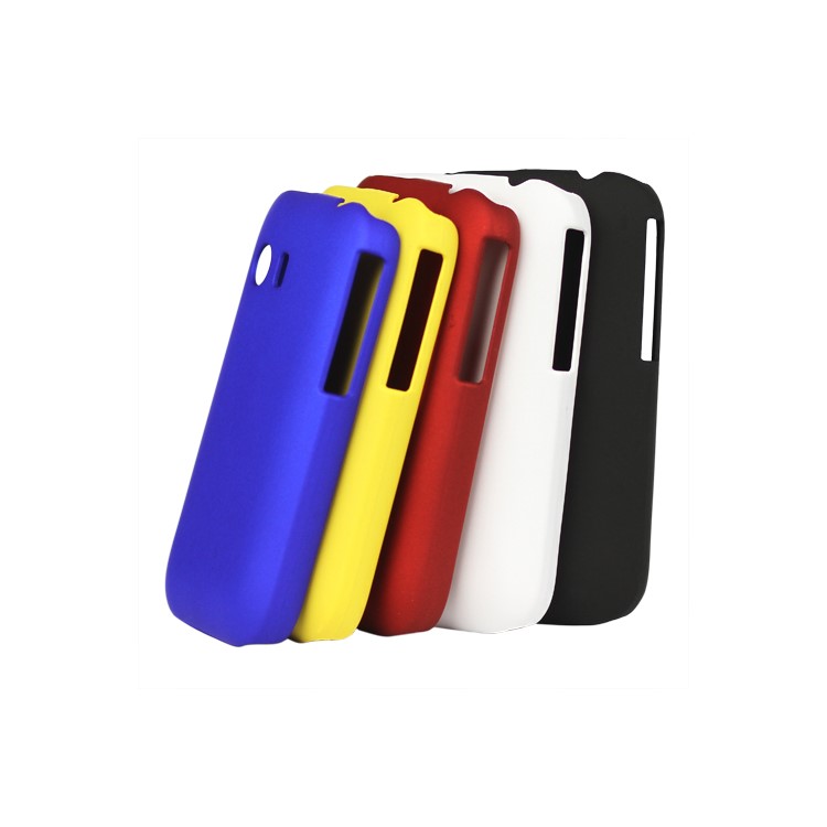 Rubberized Hard Plastic Case for Samsung Galaxy Y S5360