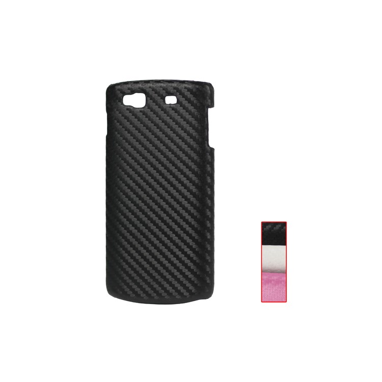 Carbon Fiber Hard Case Cover for Samsung Wave 3 / III S8600