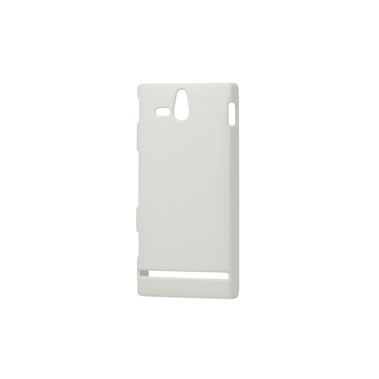 Rubberized Hard Case for Sony Xperia U ST25a / ST25i Kumquat