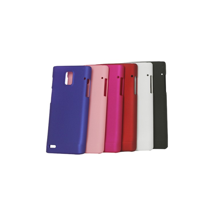 Rubberized Frosted Hard Case for Huawei U9200 Ascend P1