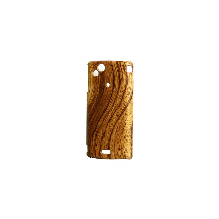 Vivid Wood Grain Hard Plastic Case Cover for Sony Ericsson X12/Anzu/ XPERIA Arc/Arc S LT18i