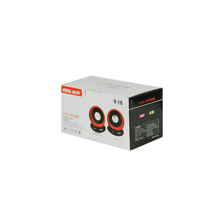 Spheroidal 2-Channel Mini USB Speaker for Computer / Mobile Phone / MP3 and etc