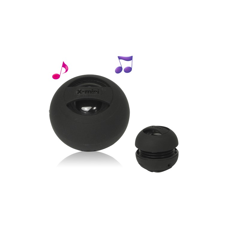 Mini Hamburg Capsule Speaker for iPhone iPod MP4 MP3 PC - Black