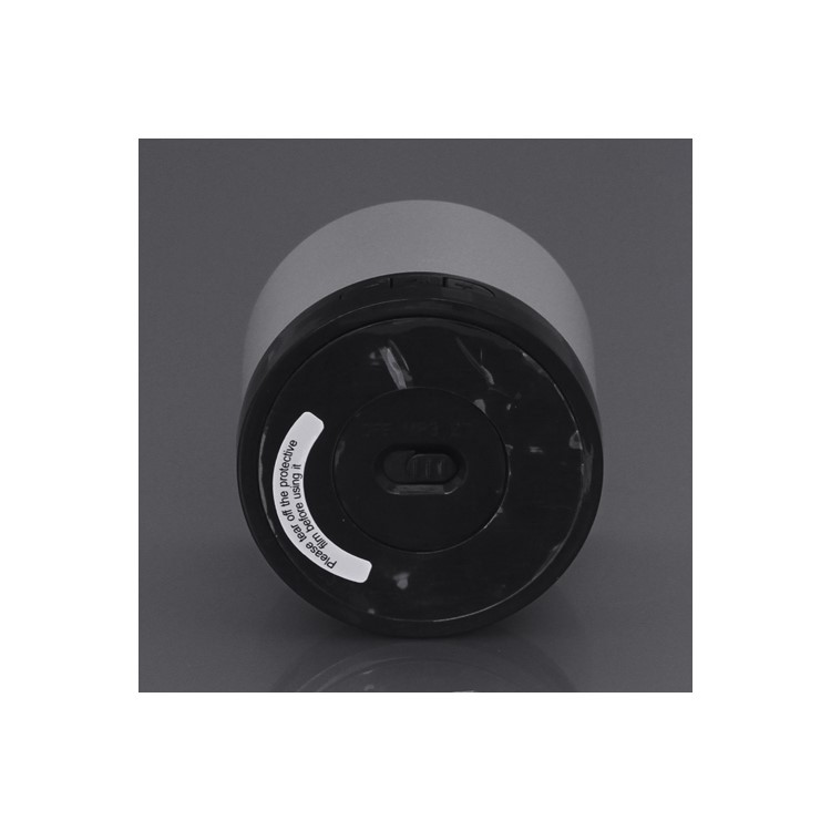 A102 Portable Hi-Fi Multimedia Bluetooth Speaker for iPad iPhone iPod Android Windows Smartphone - Metal Silver