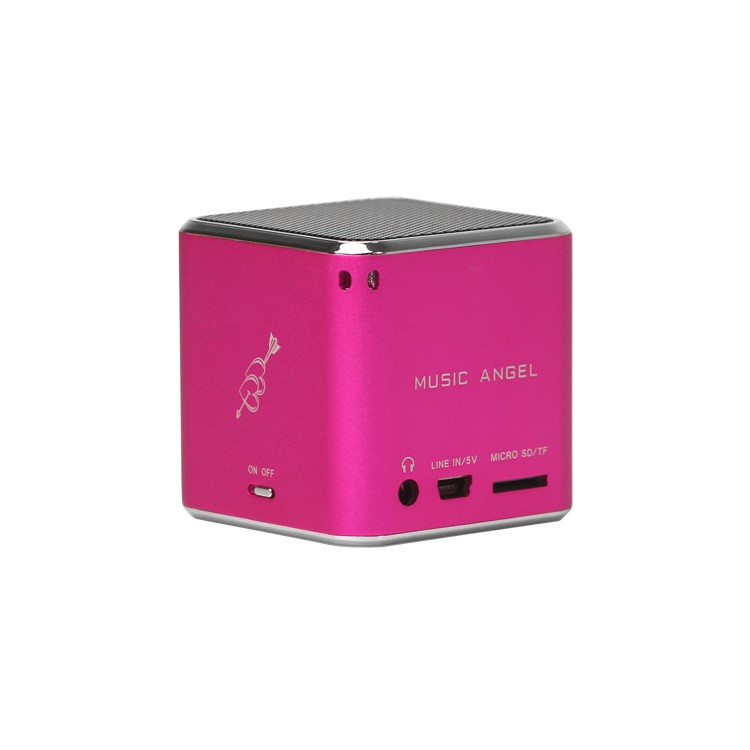 Original Music Angel JH-MD06 Micro SD TF Card Mini Digital Speaker - Roseni Speaker Music Player