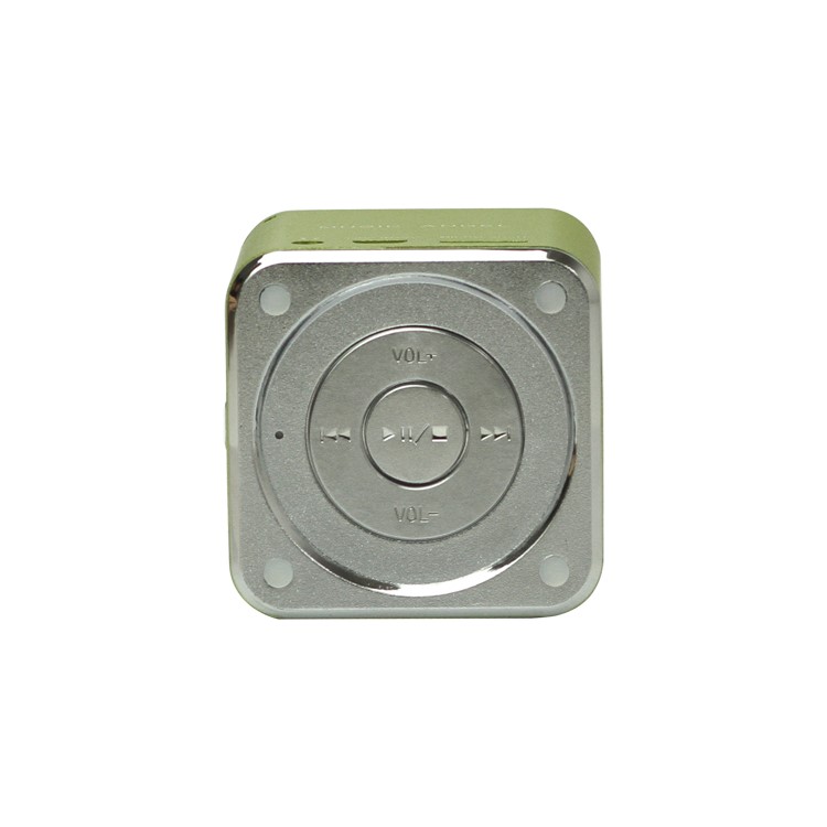 Original Music Angel JH-MD06 Micro SD TF Card Mini Digital Speaker - Green