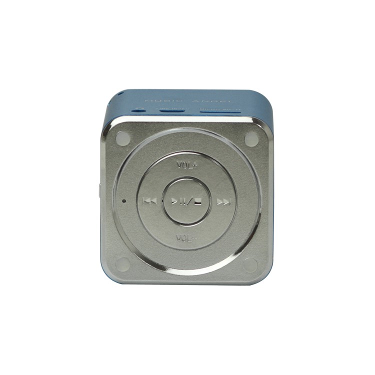 Original Music Angel JH-MD06 Micro SD TF Card Mini Digital Speaker - Blue