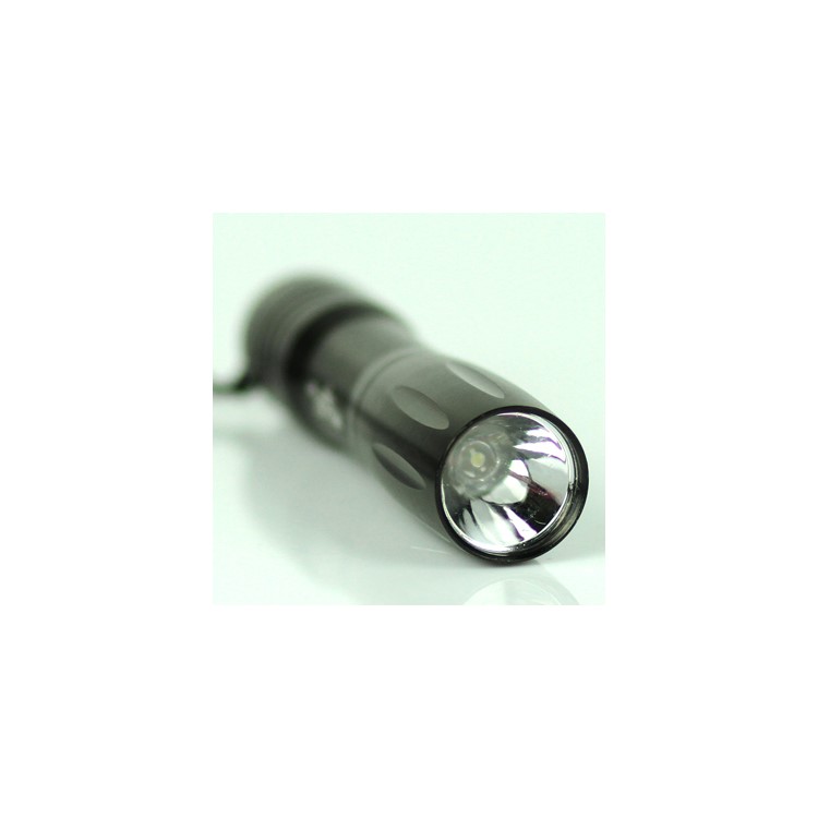 Pocket 3W LED Flashlight Torch Lamp with Key Chain 037-54