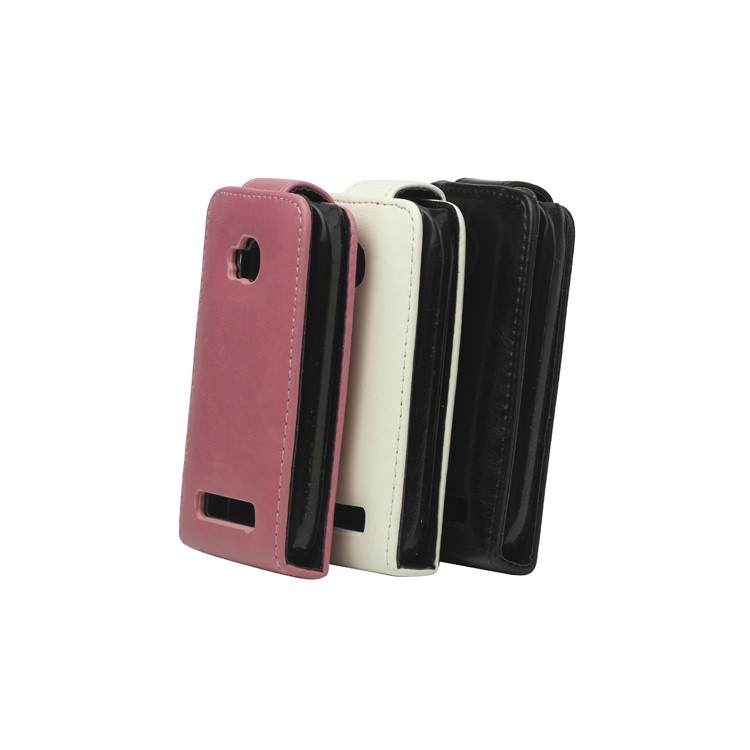 Glossy Leather Flip Case Cover for Nokia Lumia 710 T-Mobile Sabre