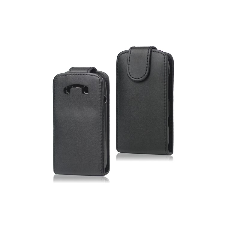 Vertical Leather Flip Case for BlackBerry Bold 9790 Onyx III Bellagio
