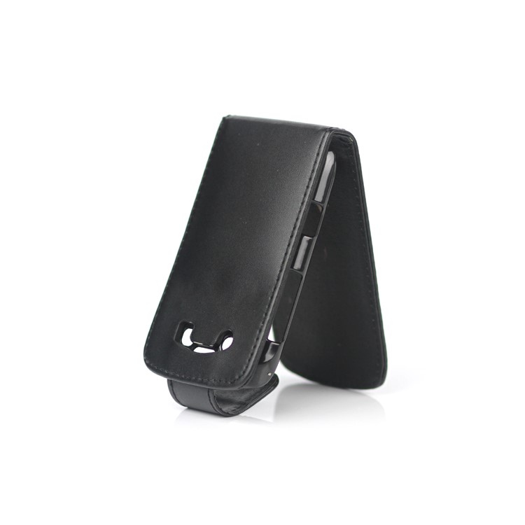 Vertical Leather Flip Case for BlackBerry Bold 9790 Onyx III Bellagio