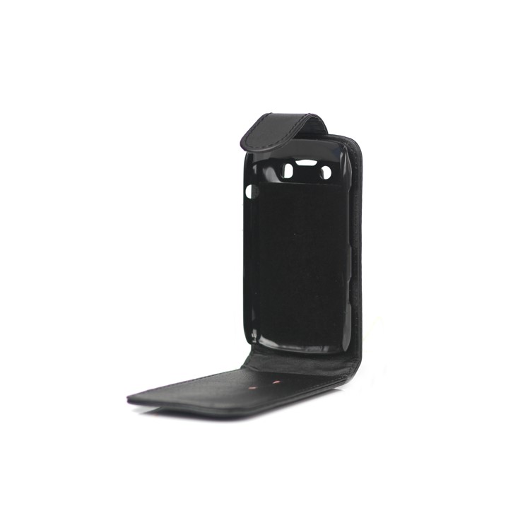 Vertical Leather Flip Case for BlackBerry Bold 9790 Onyx III Bellagio